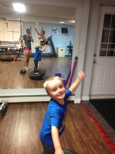 working on our fitness ;) 